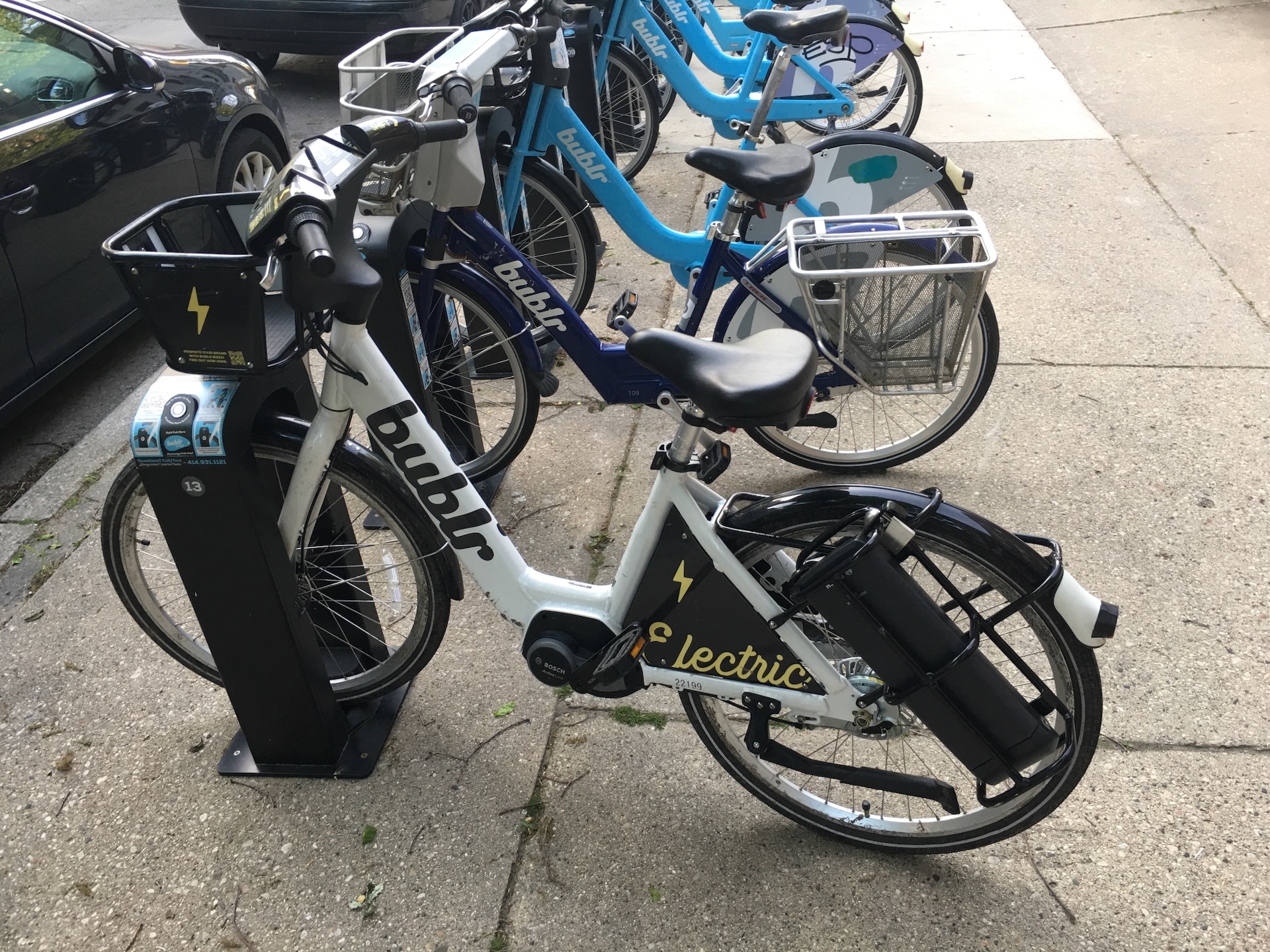 Bublr Ride-Share Bicycles