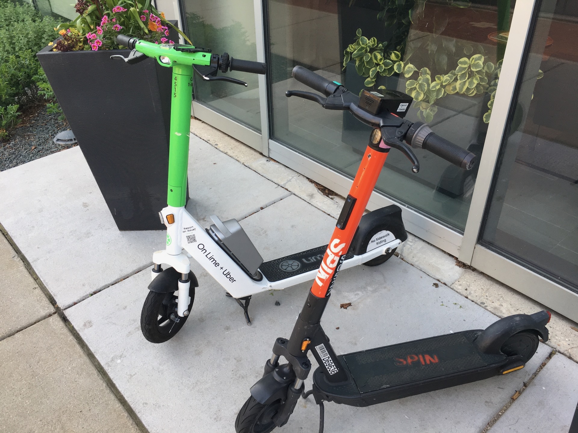 Dockless Electric Scooter Ride-Shares